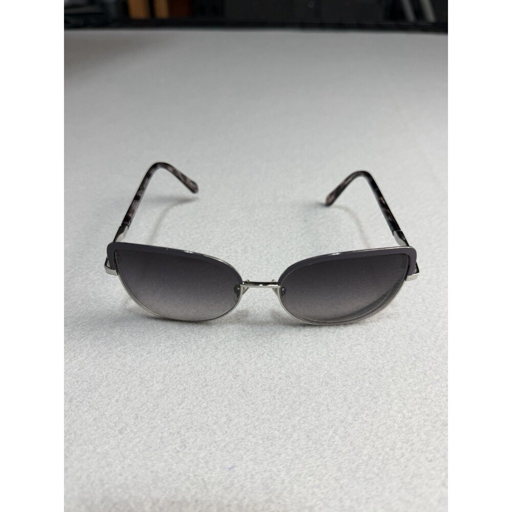 Fossil FOS 3126/G/S G3I3X Sunglasses Women Mauve Butterfly Silver Frame 56mm